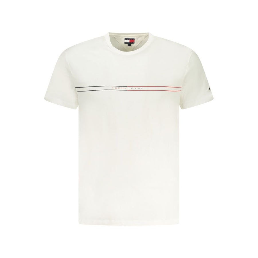 Tommy Hilfiger Men's White Cotton T-Shirt