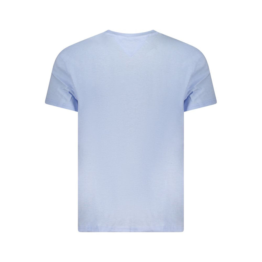 Tommy Hilfiger Azzurro Men's Cotton T-Shirt