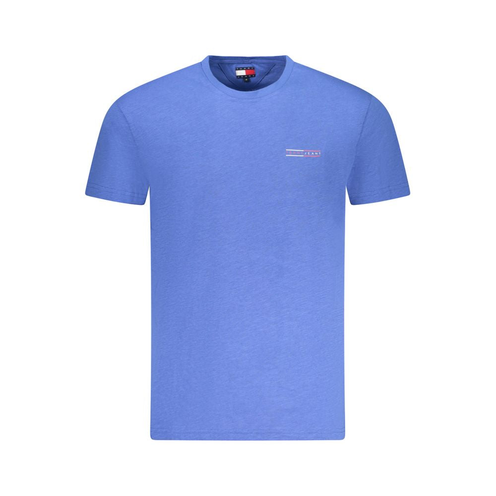 Tommy Hilfiger Men's Blue Cotton T-Shirt
