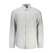 Tommy Hilfiger Graues Baumwollhemd