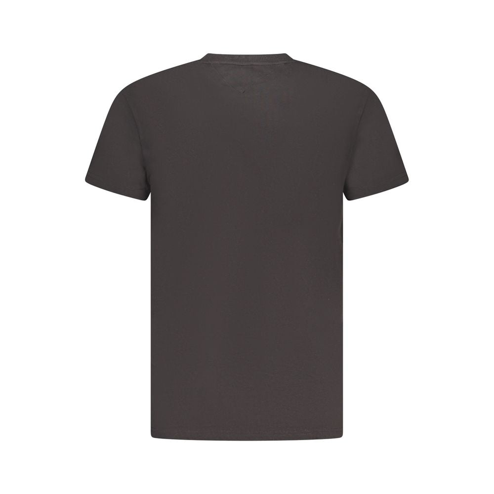 Tommy Hilfiger Men's Black Cotton T-Shirt