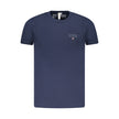 Accademia Militare Blaues Baumwoll-T-Shirt für Herren