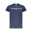 Accademia Militare Blu Baumwoll-T-Shirt für Herren
