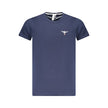 Accademia Militare Blu Baumwoll-T-Shirt für Herren