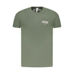 Accademia Militare Verde Baumwoll-T-Shirt für Herren