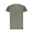 Accademia Militare Verde Baumwoll-T-Shirt für Herren