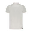 Accademia Militare Weißes Baumwoll-Poloshirt
