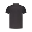 Accademia Militare Schwarzes Baumwoll-Poloshirt für Herren