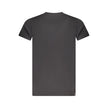 Accademia Militare Schwarzes Baumwoll-T-Shirt für Herren