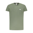 Accademia Militare Verde Baumwoll-T-Shirt für Herren