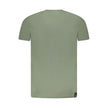 Accademia Militare Verde Baumwoll-T-Shirt für Herren