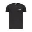 Accademia Militare Schwarzes Baumwoll-T-Shirt für Herren