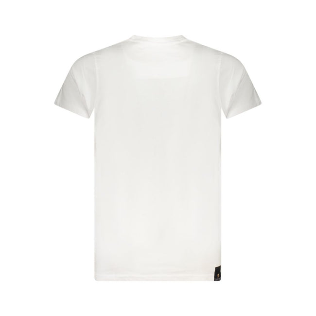Accademia Militare Bianco Baumwoll-T-Shirt für Herren