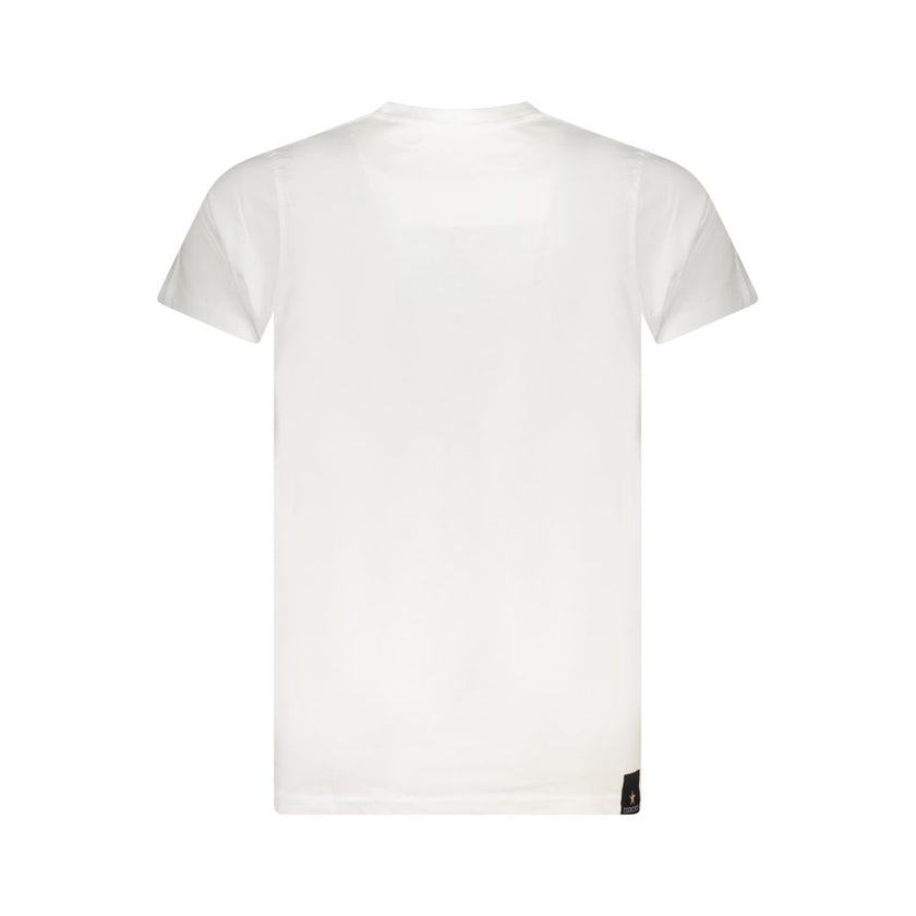 Accademia Militare Bianco Baumwoll-T-Shirt für Herren