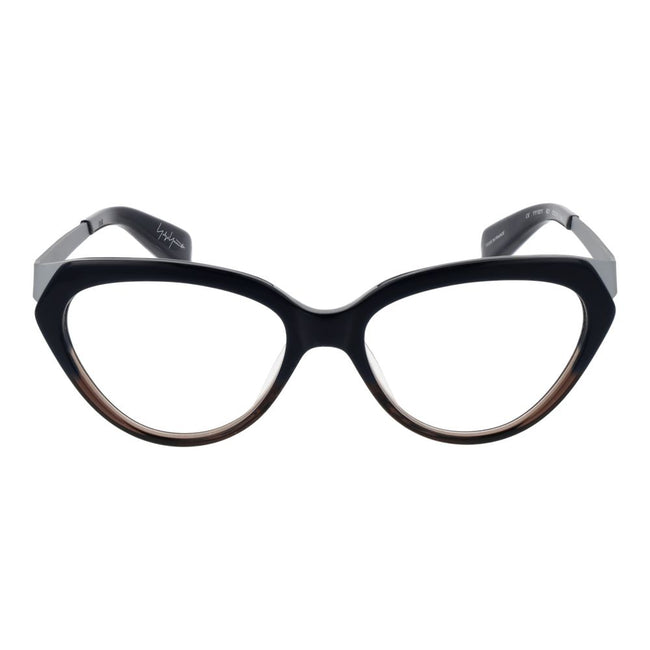 Yohji Yamamoto Schwarze Brille aus Acetat (Gestell)