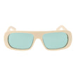 GCDS Beige Acetate Sunglasses