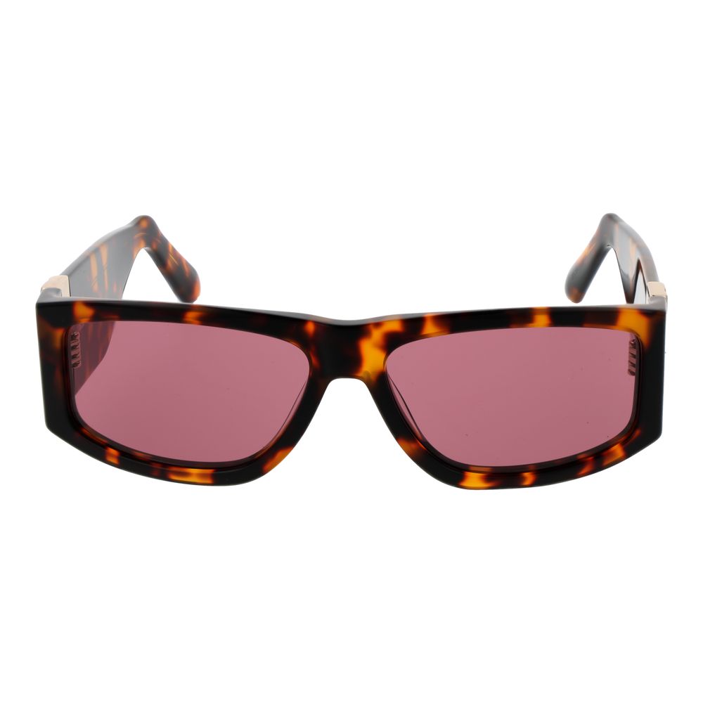 GCDS braune Sonnenbrille aus Acetat