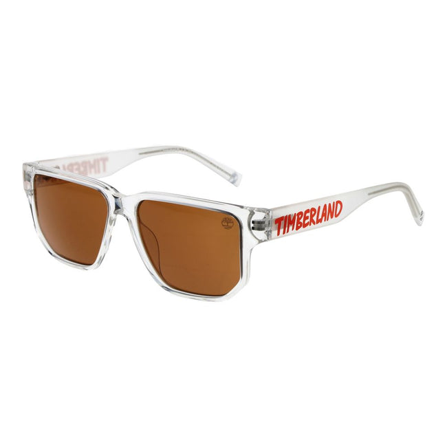 Timberland transparente Sonnenbrille aus Kunststoff