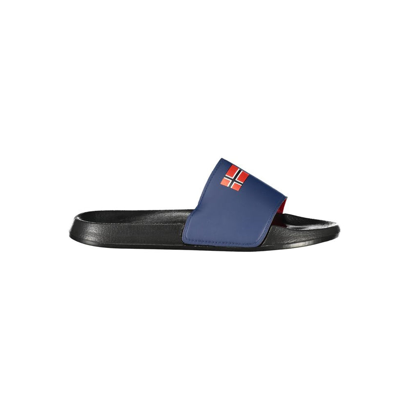 Norway 1963 Schwarze Kunststoff-Sandalette