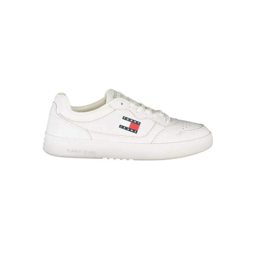 Tommy Hilfiger Bianco Polyurethane Herren-Sneaker
