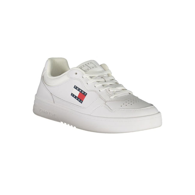Tommy Hilfiger Bianco Polyurethane Herren-Sneaker