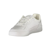 Tommy Hilfiger Bianco Herren-Sneaker weiß mit Logo und herausnehmbarer Einlegesohle
