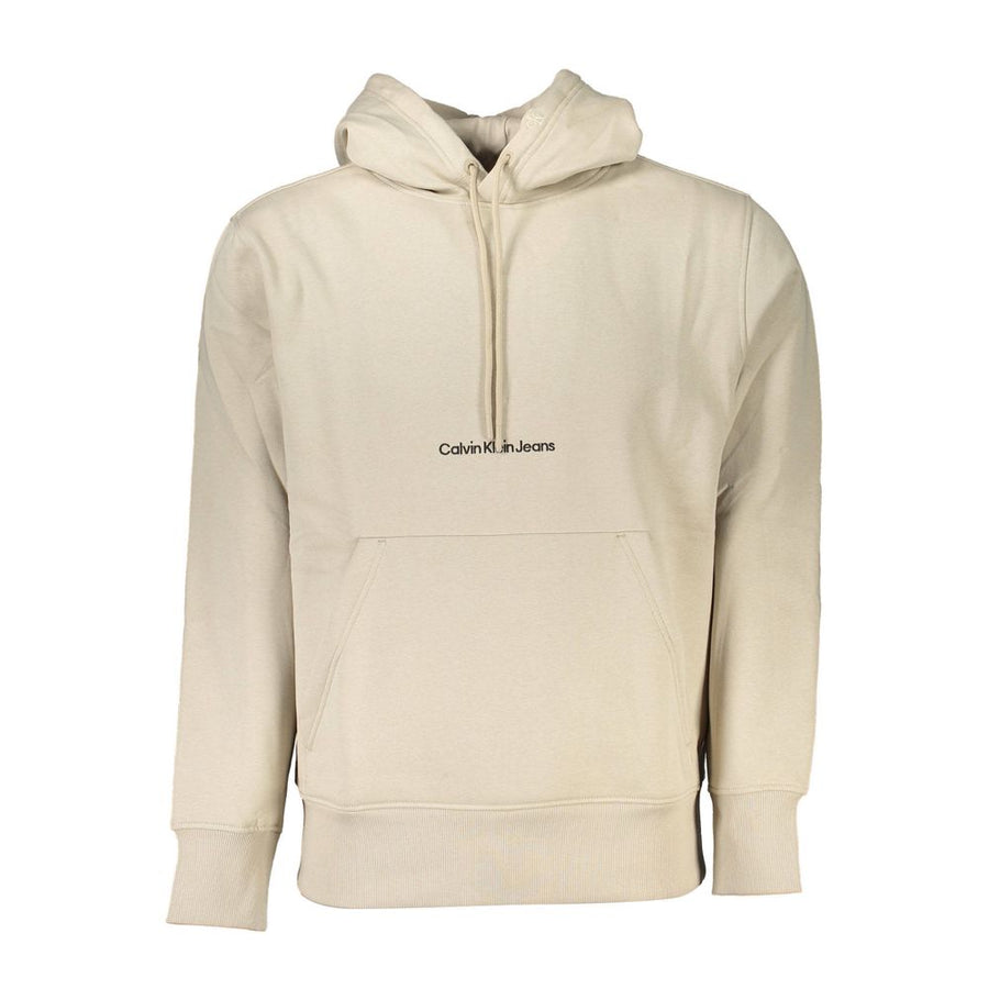 Calvin Klein Men's Beige Cotton Jumper
