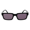 Web Schwarze Acetat-Sonnenbrille