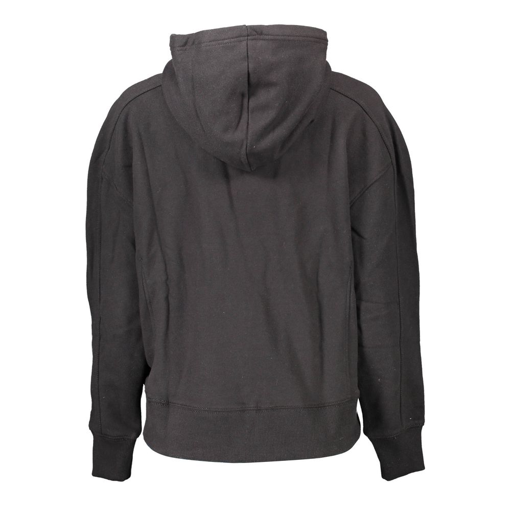 Calvin Klein Women's Black Cotton Hoodie