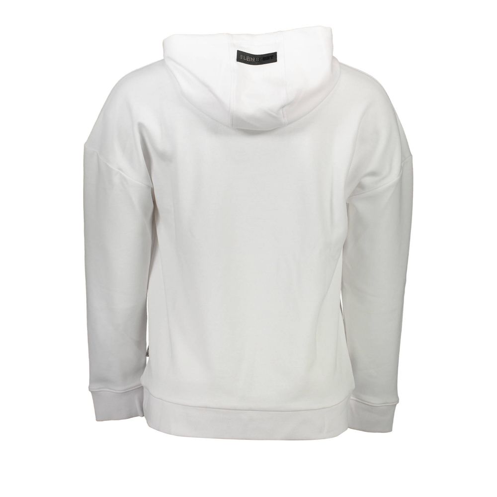 Plein Sport Weißes Baumwoll-Sweatshirt