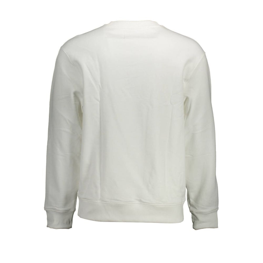 Calvin Klein Weißes Baumwoll-Sweatshirt für Herren