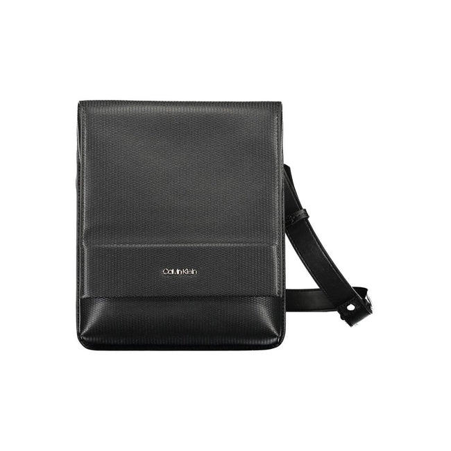 Calvin Klein Schwarze Polyester-Umhängetasche