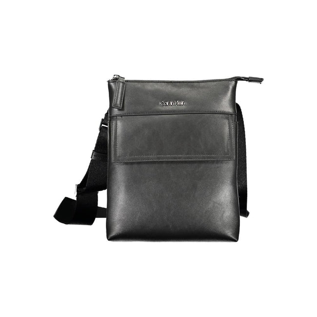 Calvin Klein Schwarze Polyester-Umhängetasche