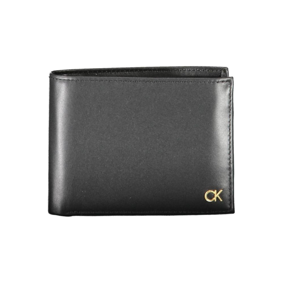 Calvin Klein Black Leather Men's Wallet