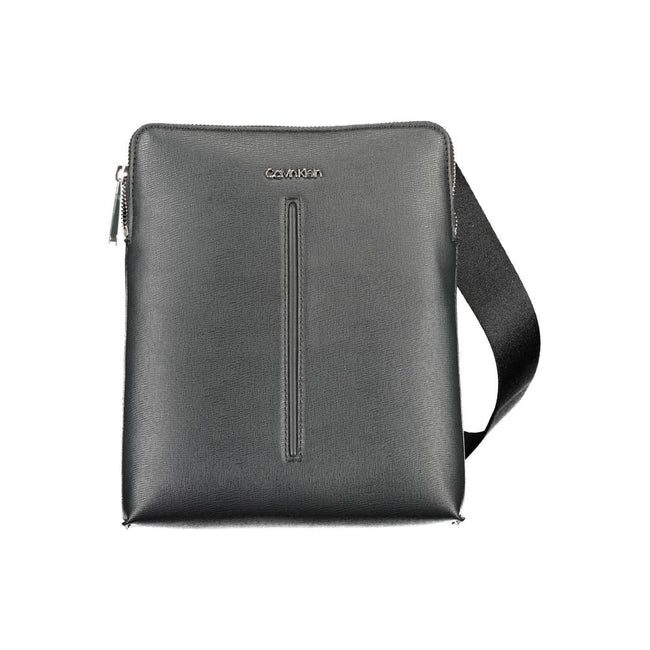 Calvin Klein Schwarze Polyester-Umhängetasche