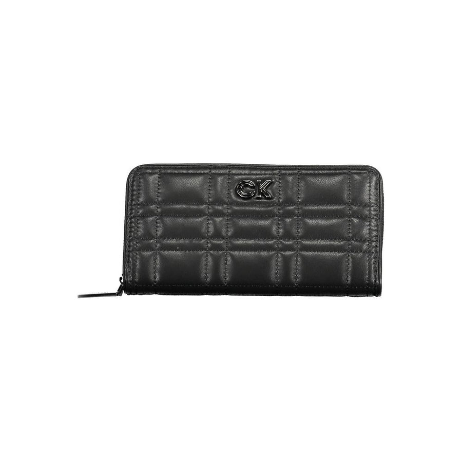 Calvin Klein Nero Damen Geldbörse aus Polyurethan