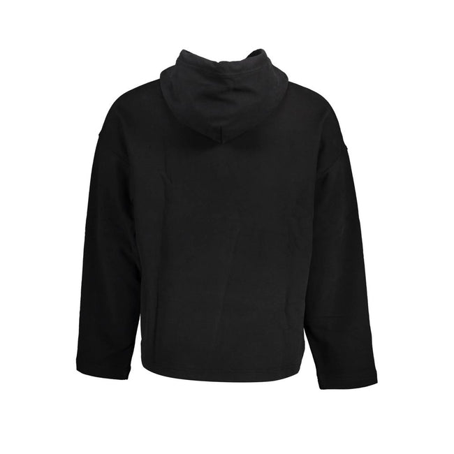 Calvin Klein Schwarzer Baumwoll-Herren-Sweatshirt
