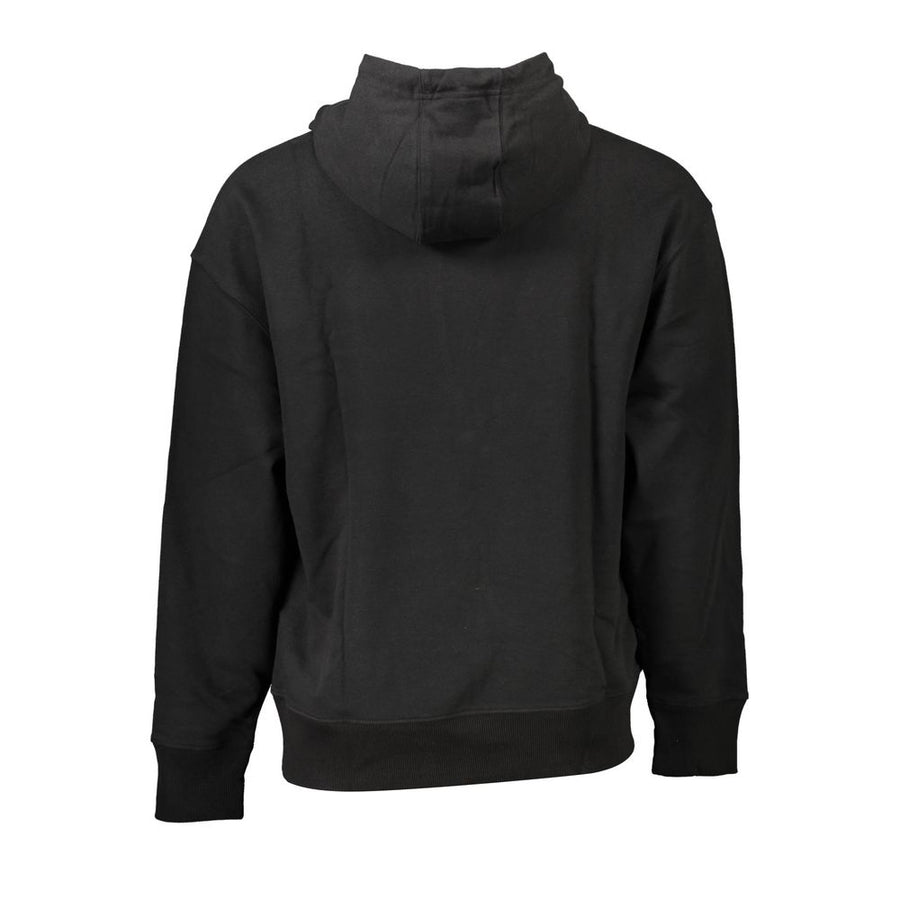 Tommy Hilfiger Schwarzer Herrenpullover aus Baumwolle