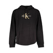 Calvin Klein Baumwoll-Sweatshirt in Schwarz