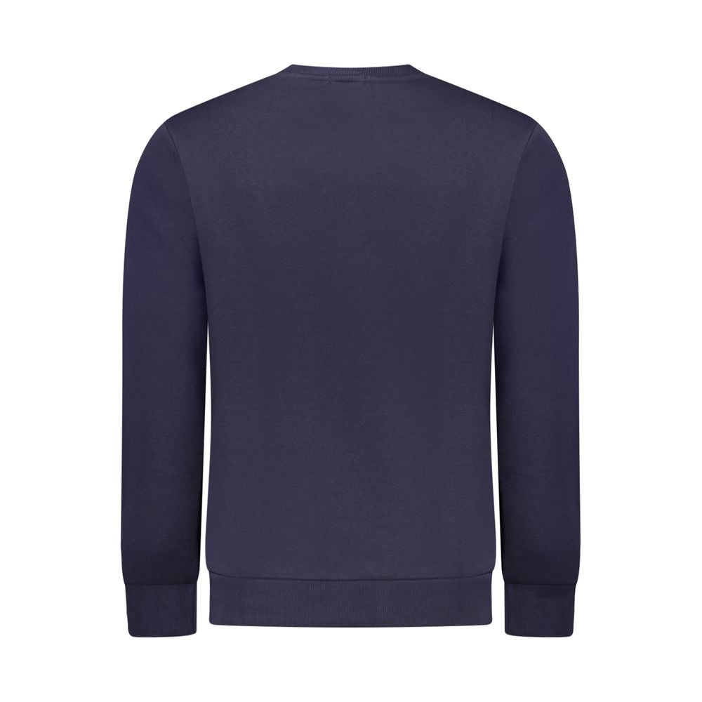 Rifle Blauer Baumwollpullover für Herren