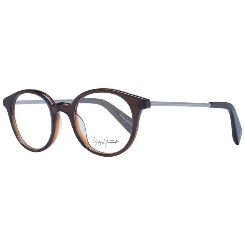Yohji Yamamoto Braune Brille aus Acetat (Gestell)