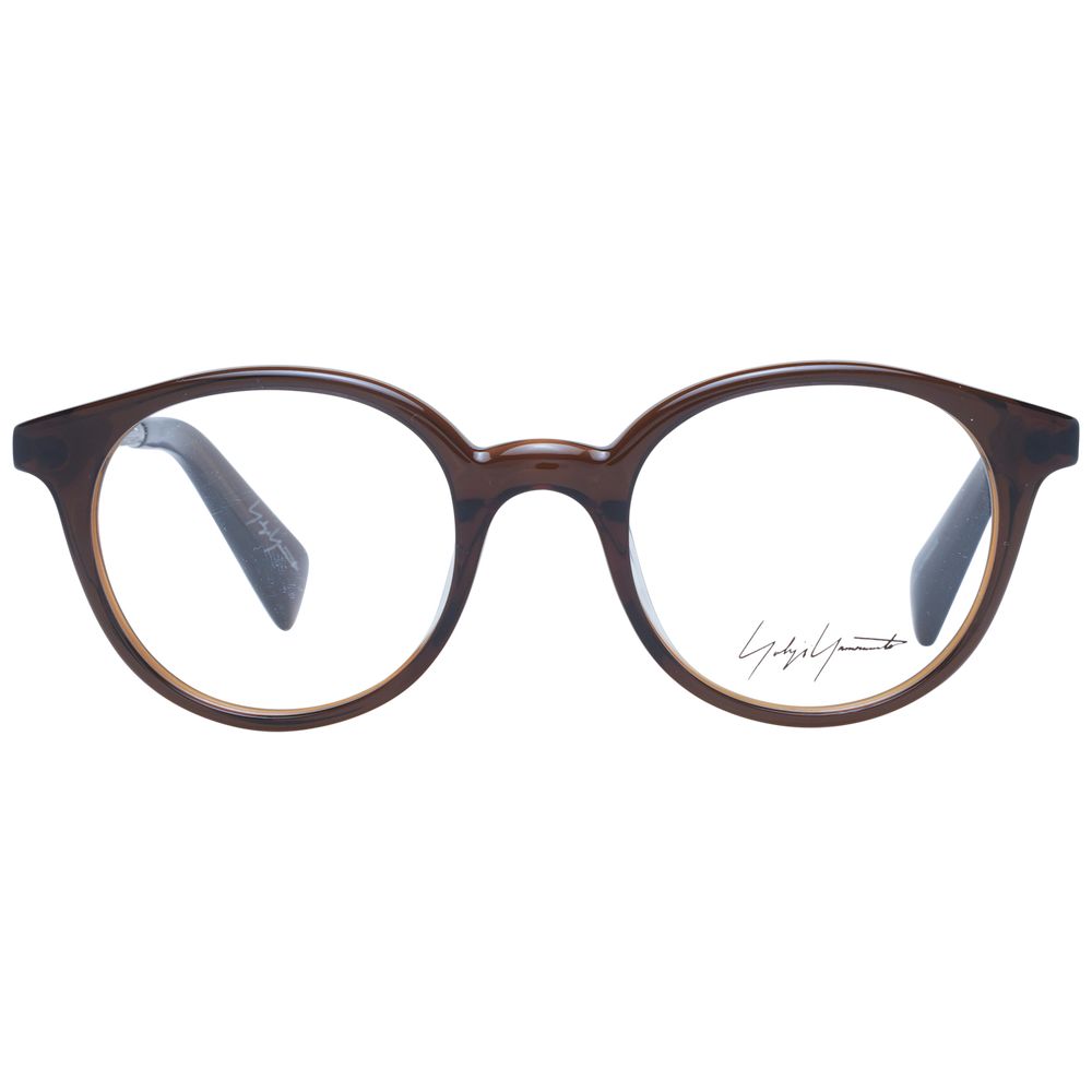 Yohji Yamamoto Braune Brille aus Acetat (Gestell)