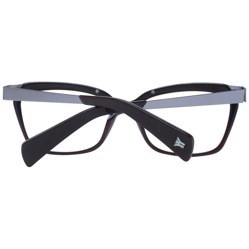 Yohji Yamamoto Braune Brille aus Acetat (Gestell)