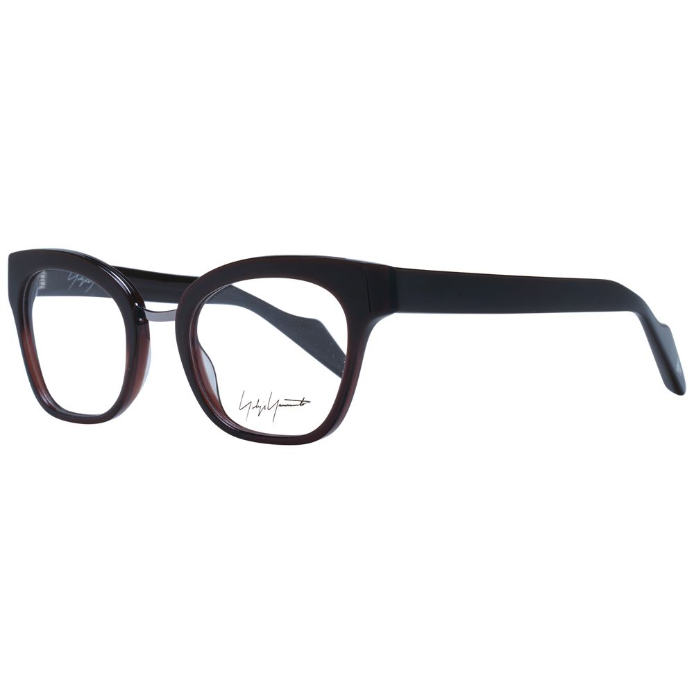 Yohji Yamamoto Braune Brille aus Acetat (Gestell)