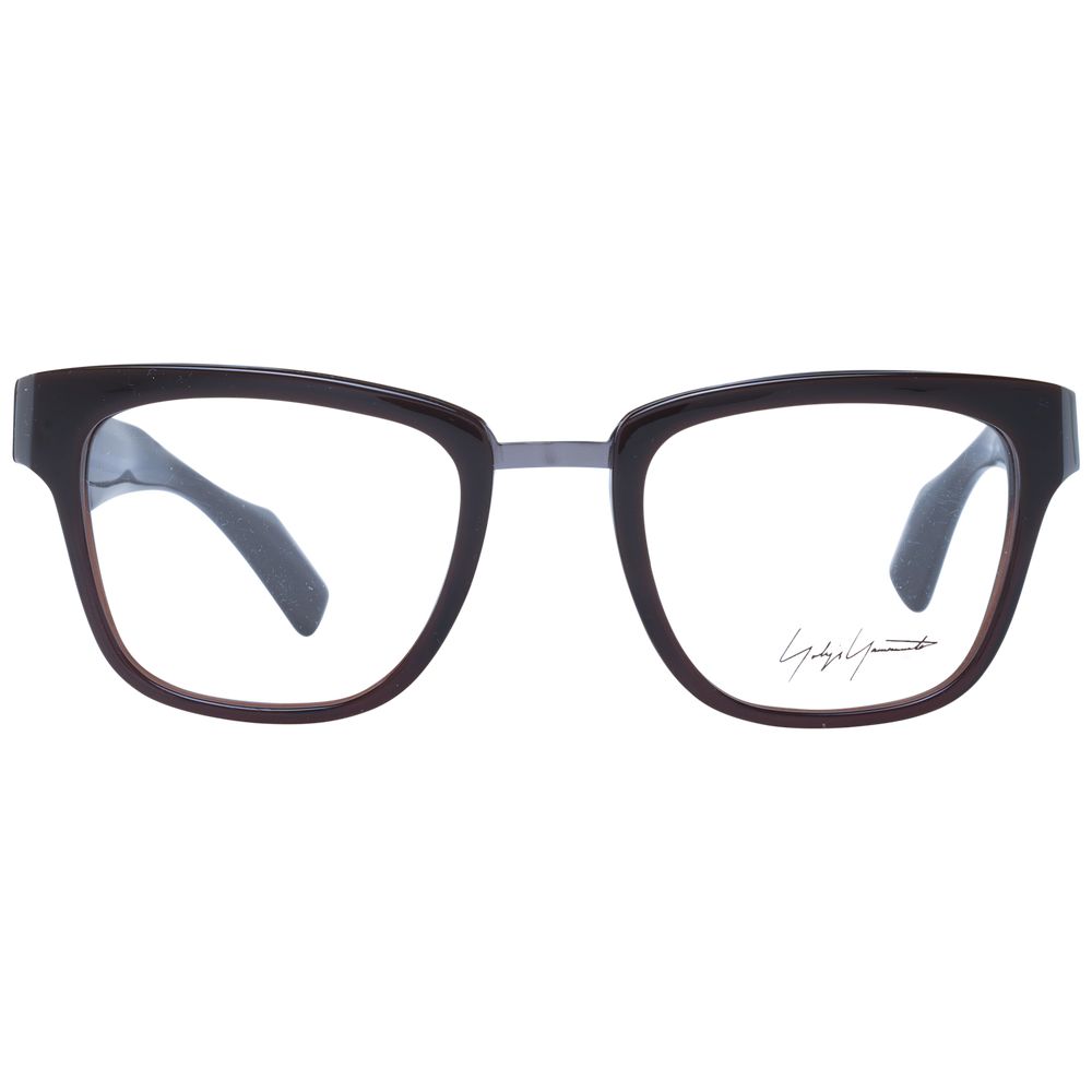 Yohji Yamamoto Braune Brille aus Acetat (Gestell)