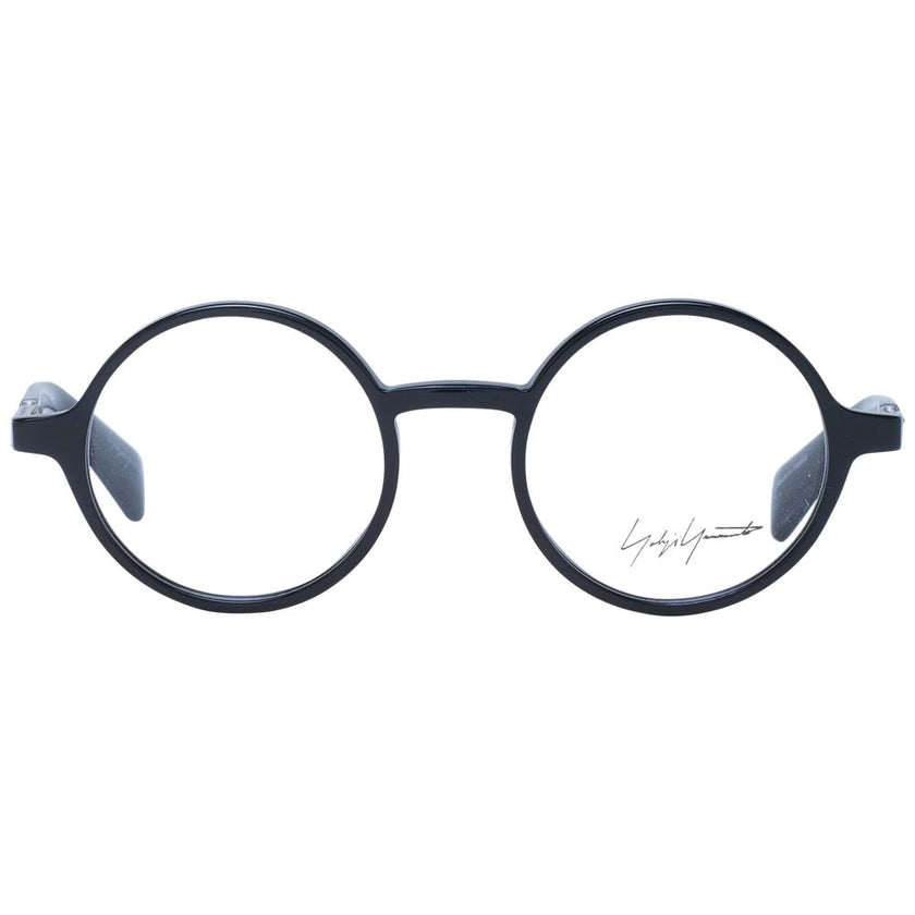 Yohji Yamamoto Schwarze Brille aus Acetat (Gestell)