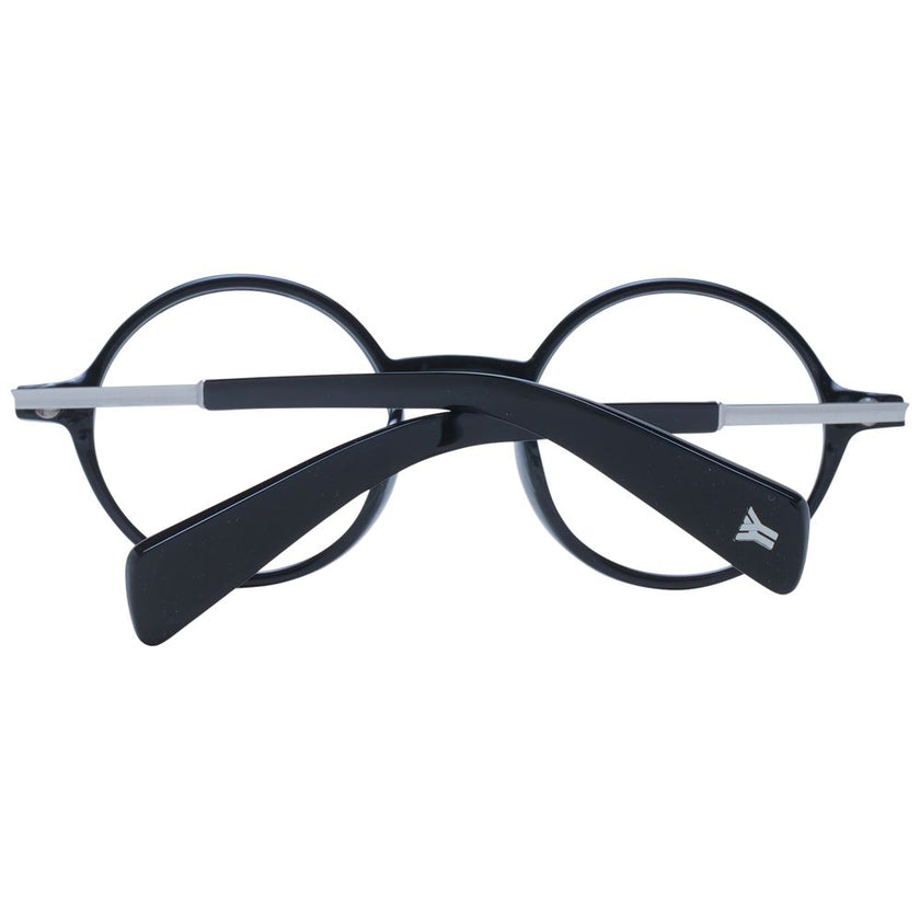 Yohji Yamamoto Schwarze Brille aus Acetat (Gestell)