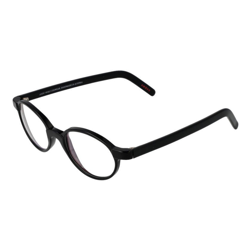 Andy Wolf Schwarze Brille aus Acetat (Gestell)