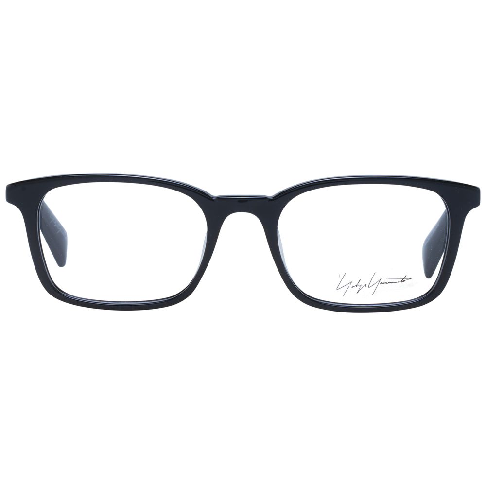 Yohji Yamamoto Schwarze Brille aus Acetat (Gestell)