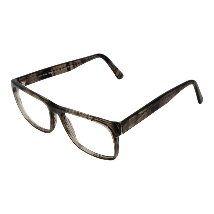 Andy Wolf Braune Acetatbrille (Gestell)